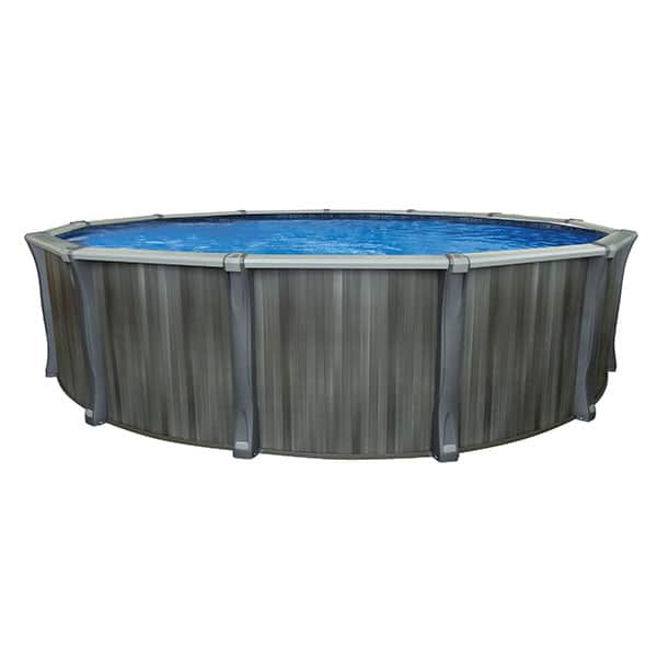 15' x 52" Trevi 211 7" Resin Frame Round Pool