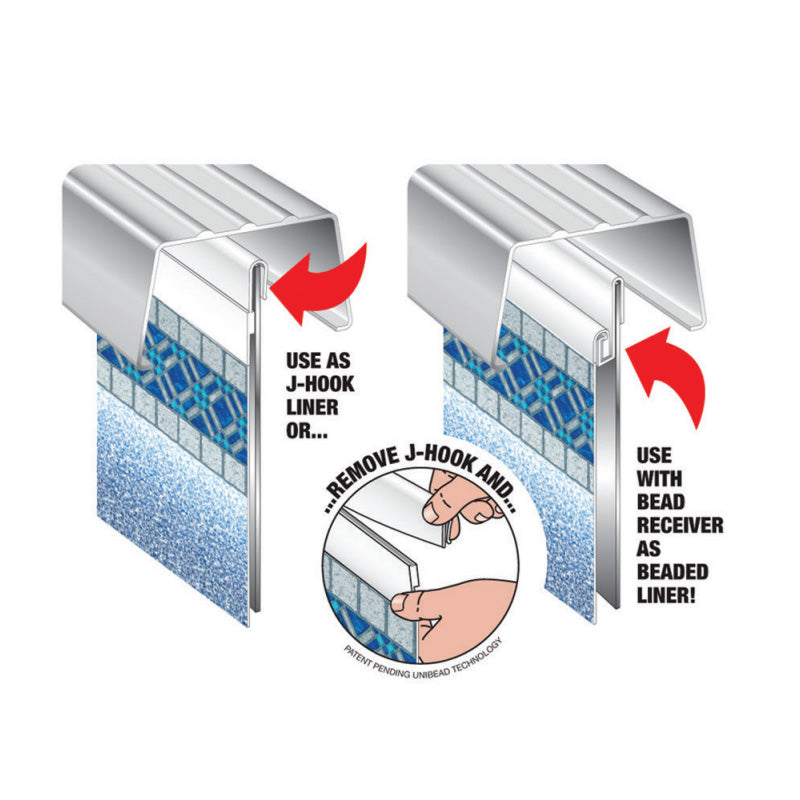 Perma 25 Unibead J-Hook Mystri Gold Full Print Liners - 48", 52" & 54"