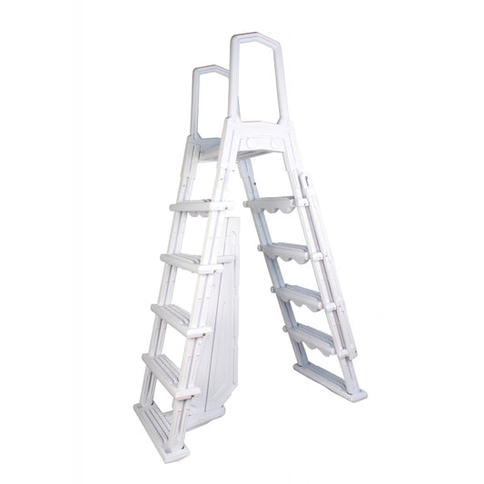 iLeisure PVC A-Frame Entry Ladder for Pools 48" to 54" Deep