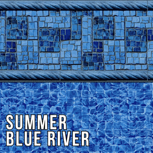 Summer Blue River 20 mil PVS In-Ground Pool Liner