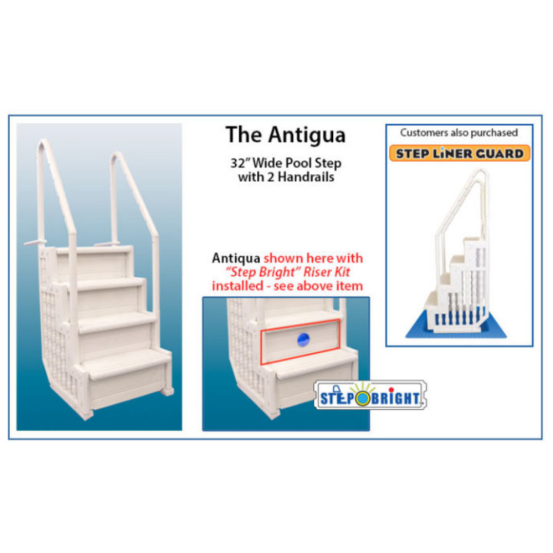 Antigua Pool Step Lighting Info Sheet