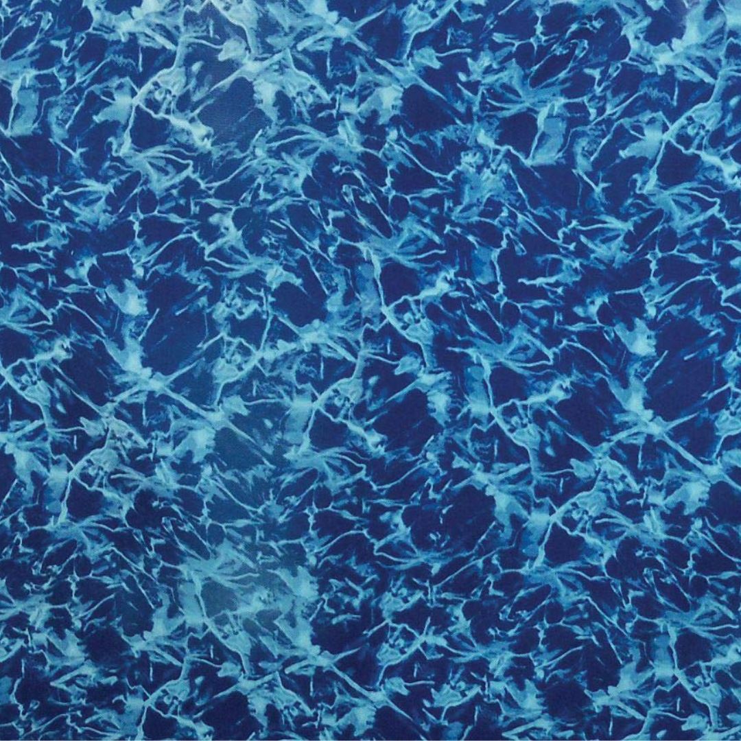 Blue Wave Overlap 21 Ft Round Pool Liner For Above-Ground Steel Wall Pools – Weather Resistant Standard Gauge Vinyl With Welded Seams - Solid Blue