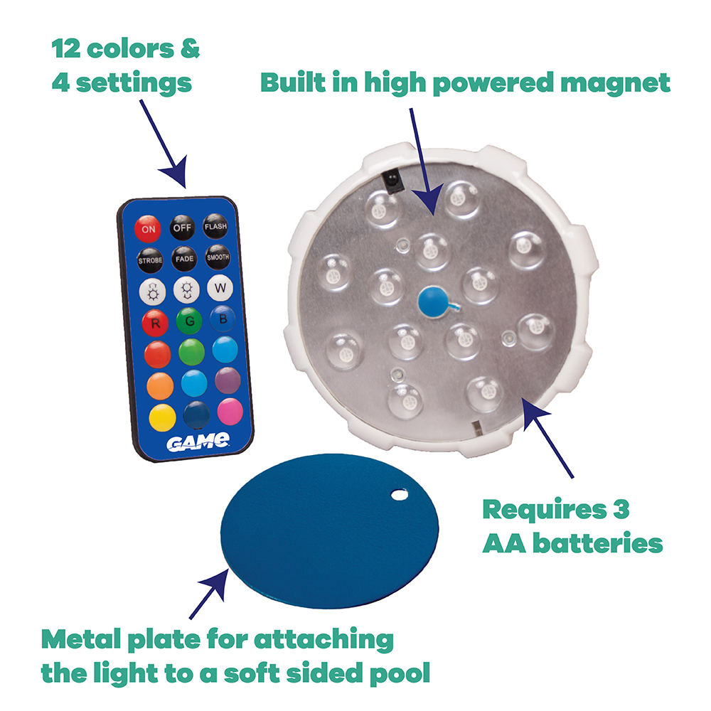 Changing led Pool Wall LEDWallLight