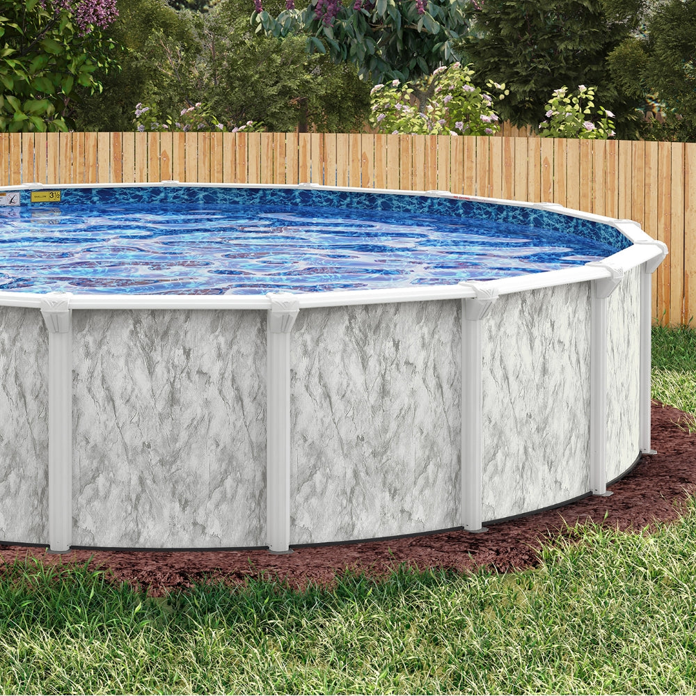 Above-ground Round & Oval Pools 