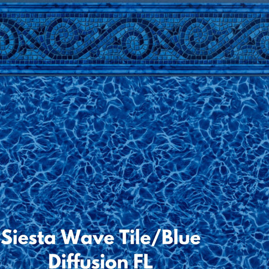 Findlay In-Ground Siesta Wave/Blue Diffusion 28 MIL