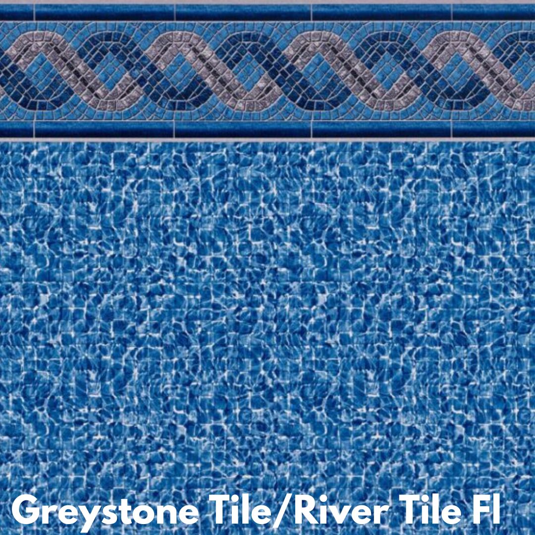 Findlay In-Ground Greystone Tile/River Tile Floor 28 MIL