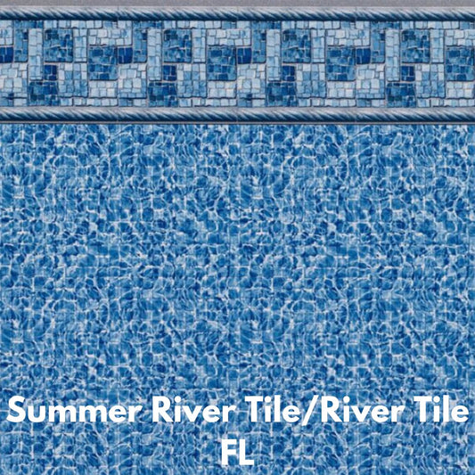 Findlay In-Ground Summer River Tile / River Tile Floor 28 MIL