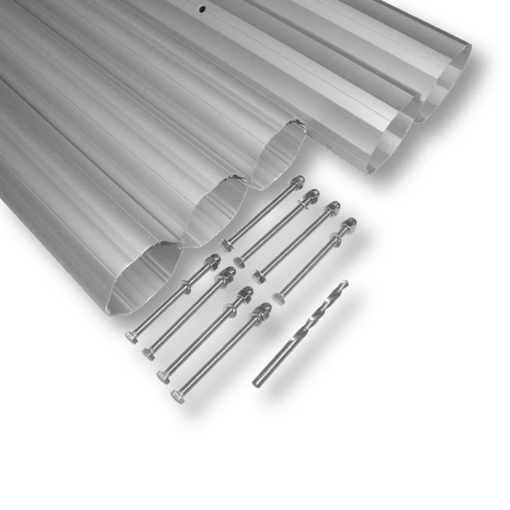 In-Ground Base with Retractable Wheels 20' Pole Kit