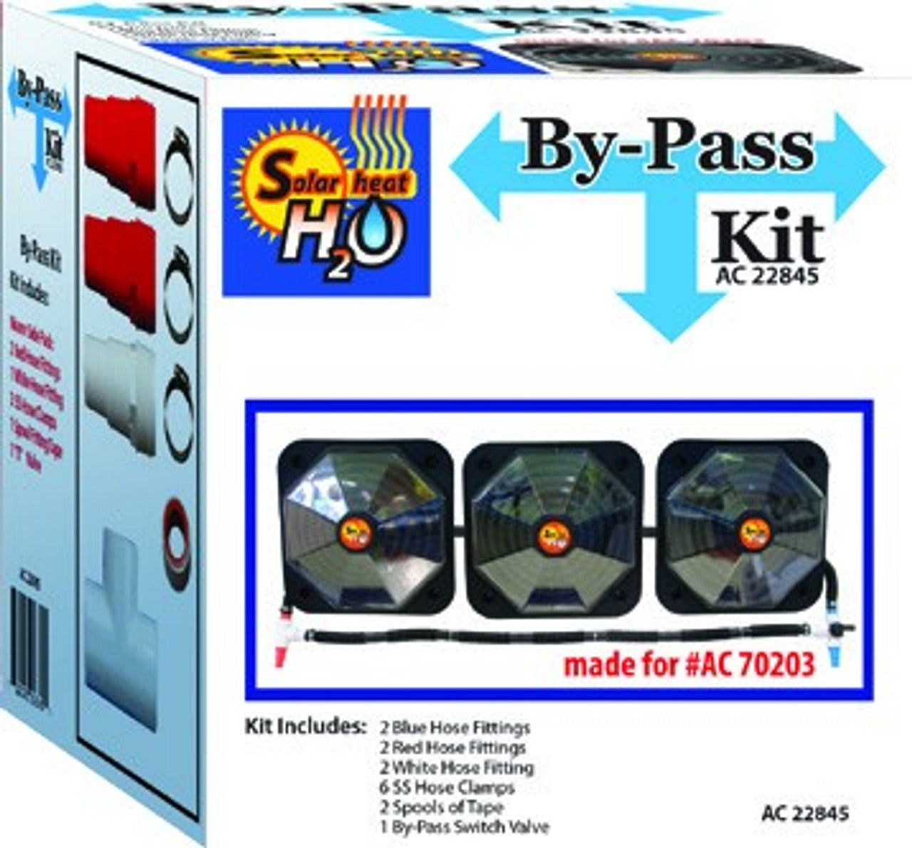 Solar H20 Swimming Pool Heater - 2PK