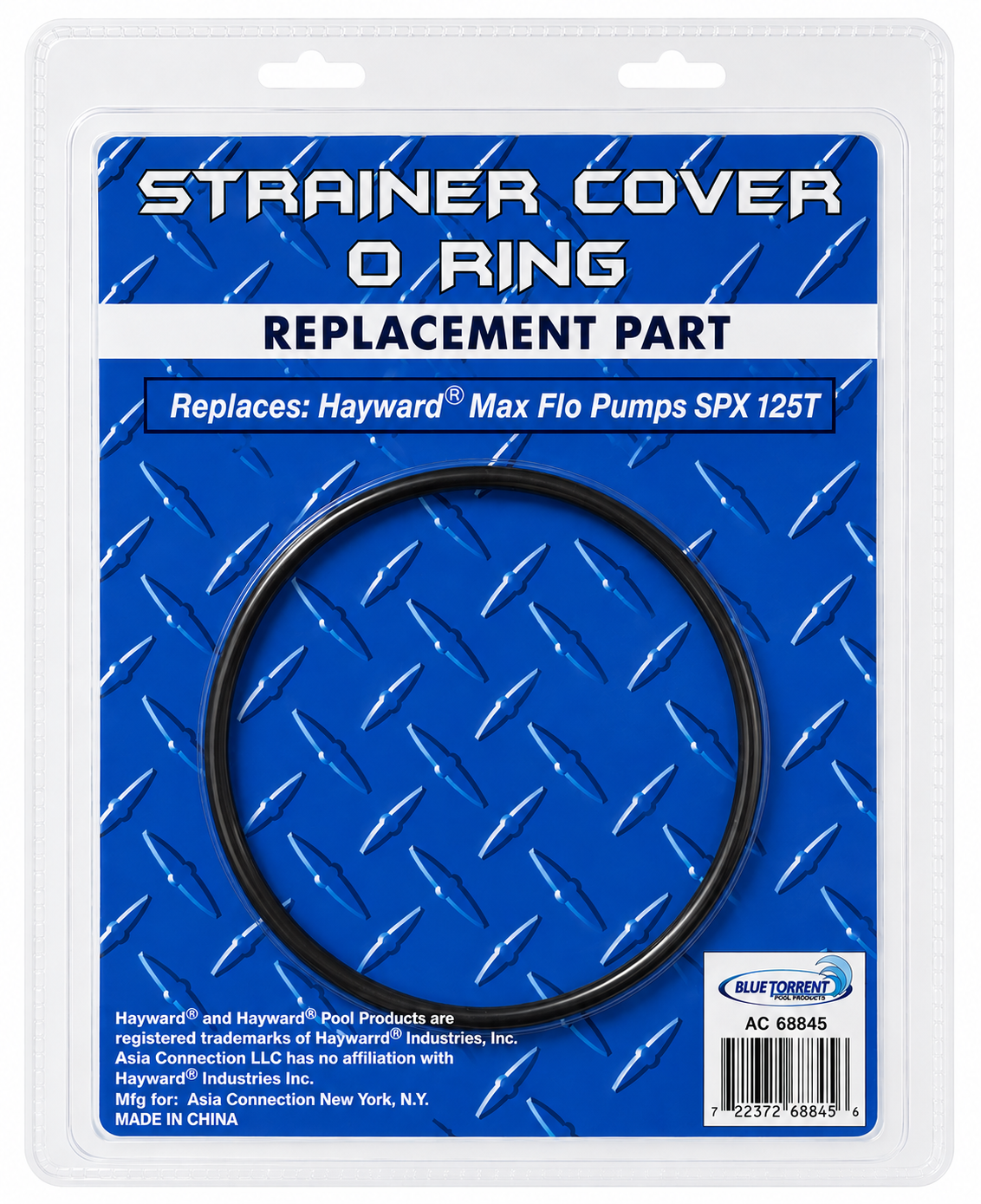 Strainer Cover O Ring Replaces HAYWARD Max Flo Pumps SPX125T