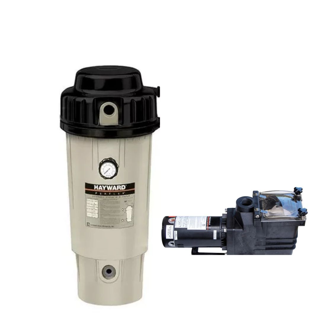 Perflex EC 50 Filter System with 1.5 Hp Hydro Flo Pump