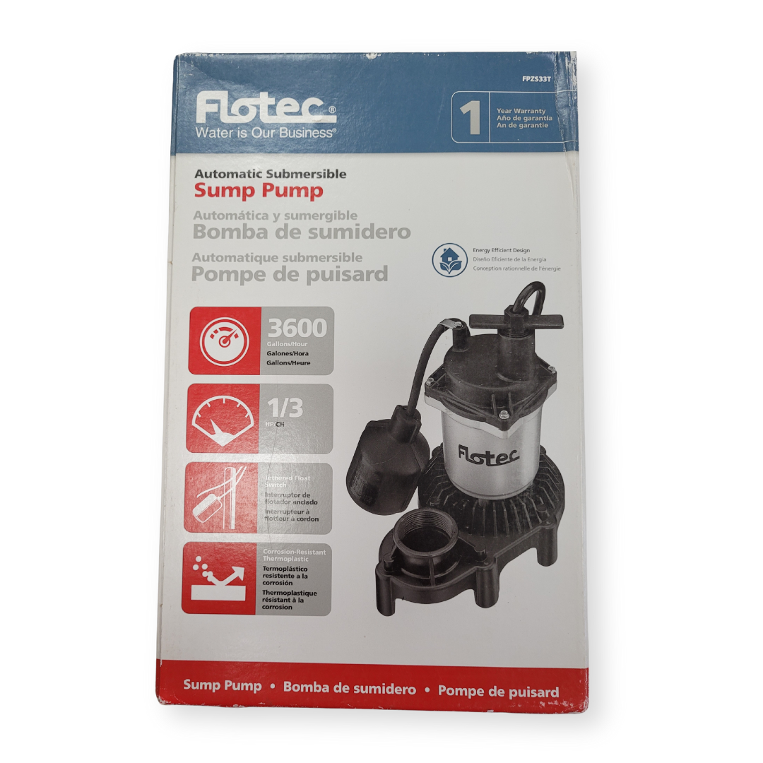 Flotec 3600GPH Cover Pump