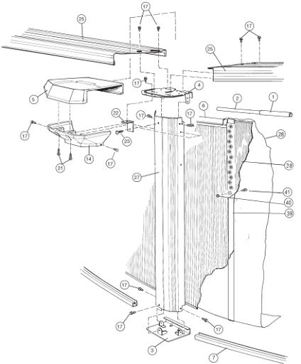 Lomart Gray Mist Pool Parts
