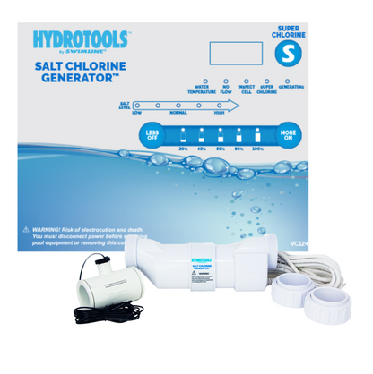 Salt Chlorine Generator for Pools up to 25,000 Gallons