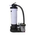 Power Clean 120 SQ FT Cartridge filter system w/ 1.5 hp Dual port Pump
