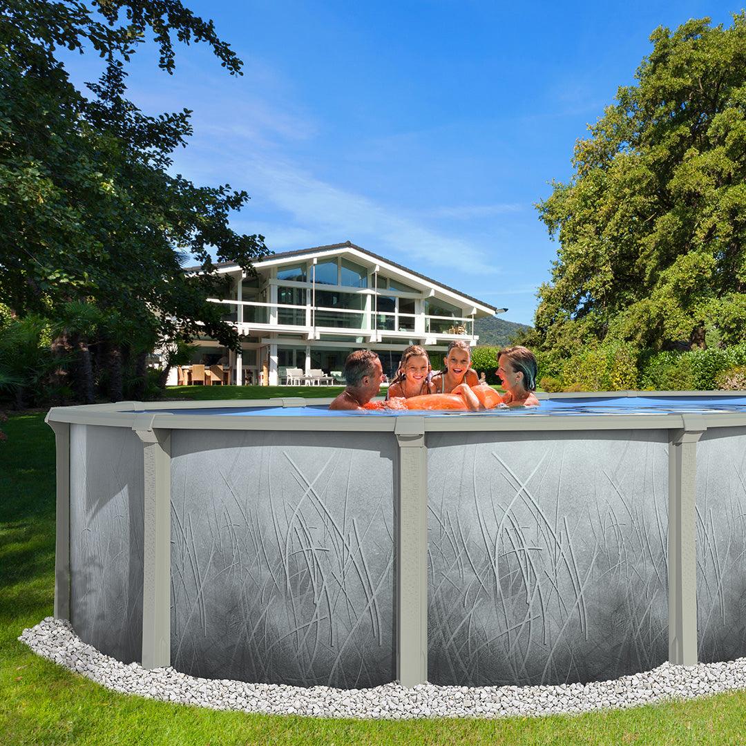 15' X 25' X 54" Oval Saltwater Friendly Resin Frame Above Ground Mirage Pool