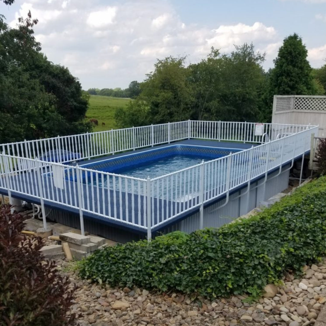 52" Admiral's Walk Mystri Gold Full Print Rectangular Beaded Liners