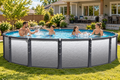 27' X 54" Buckingham Resin Frame Round Pool (Aluminum Wall)