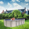 12' x 24' x 52" Trevi 106 7" Steel Frame Oval Pool
