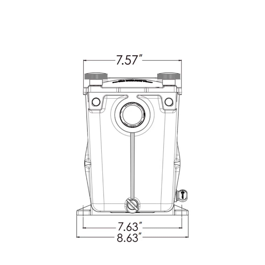 1.0 HP Hayward Super Pump 700 In-Ground Pool Pump