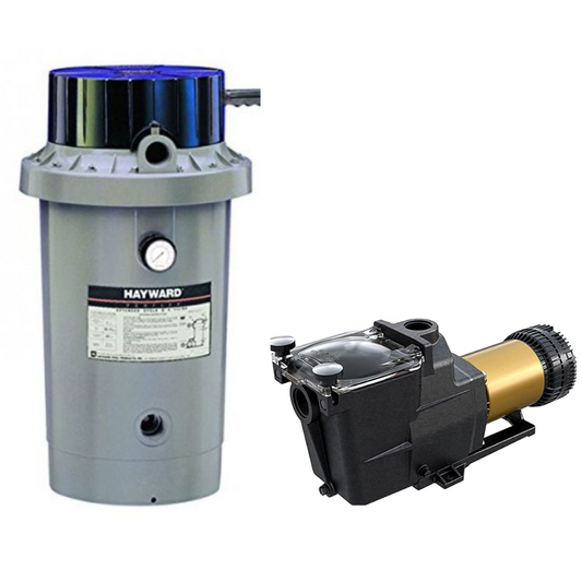 Perflex EC 65  Filter System with 1.65 HP Hayward Super Pump