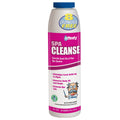 Affinity Spa Cleanse (24oz) from Swimming Pool Discounters dissolves buildup, removes body oils, and extends spa life. The label features a cartoon character, a pink design, notes “8 ounces free,” and promotes use as a hot tub cleanser.