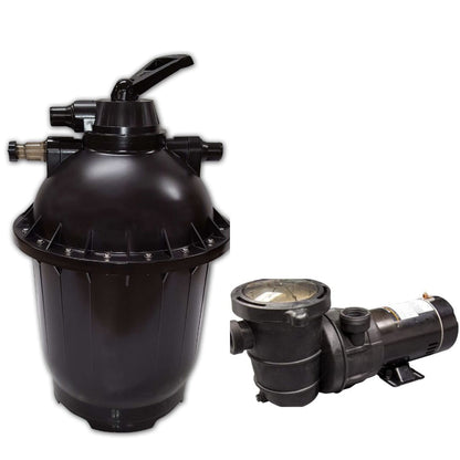 Sequel 16" DE Filter with 1.5HP 2 Speed Energy Saver Pump