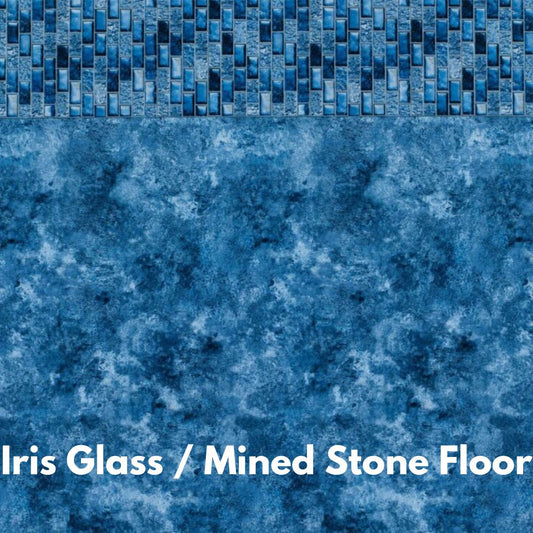 Findlay In-Ground  Iris Glass/Mined Stone Floor Liner (20 MIL)