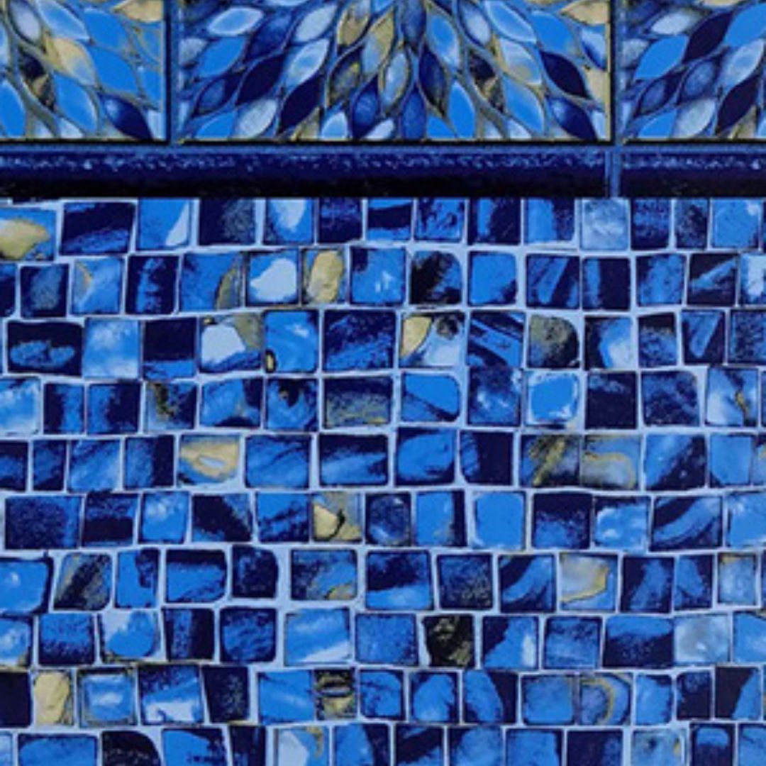 Sunburst Cobalt Oyster Bay 20 MIL Liner | Included in pool order unless upgraded to an option below.