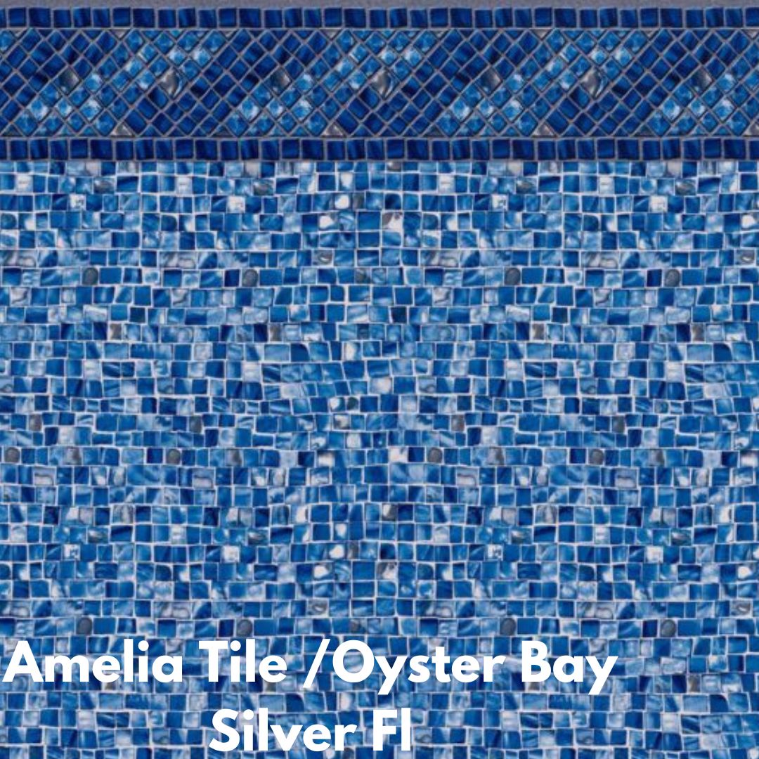 Findlay In-Ground Amelia Tile/Oyster Bay Silver Floor 27 MIL