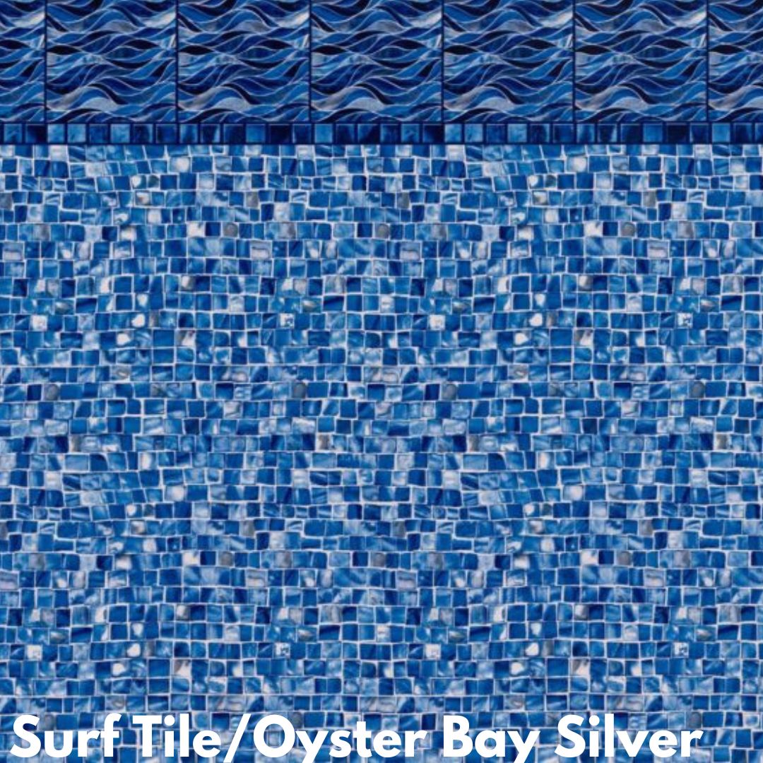 Findlay In-Ground Surf Tile / Oyster Bay Silver FL 27 MIL