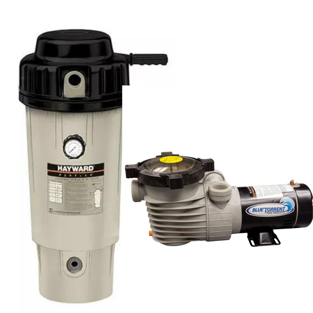 Perflex EC 50 DE Filter System with 1.5 HP 2 Speed AG pump