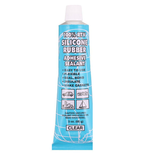 100% RTV Silicone Sealant 3 oz.