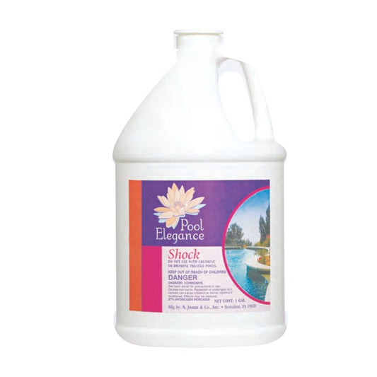 Pool Elegance Shock 1/2 Gallon Bottle 27% Peroxide