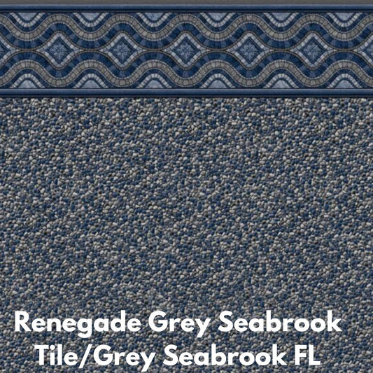 Findlay In-Ground Renegade Grey Seabrook tile/Grey Seabrook Floor 27 MIL