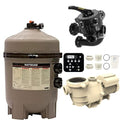 Hayward 36 Sq ft Pro Grid System w 3HP Variable Speed Pump and VariFlo Control Valve