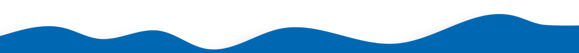 Wavy blue line on a white background