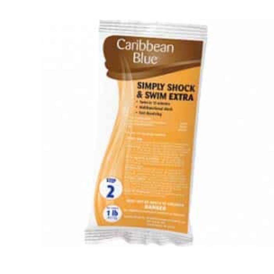 Caribbean Blue Simply Shock and Swim 1 lb. Bags
