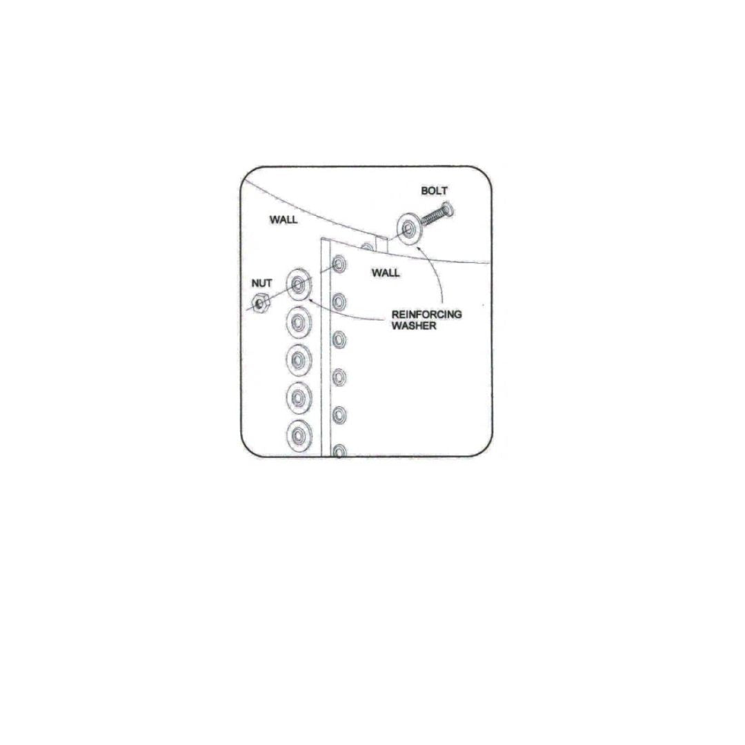 Single Wall Seam Hardware Packet – Swimming Pool Discounters