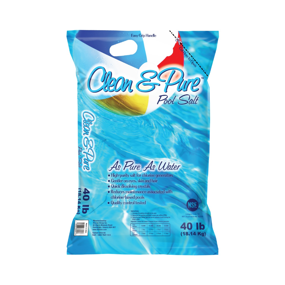 Clean and Pure Pool Salt 40 lb. Bag
