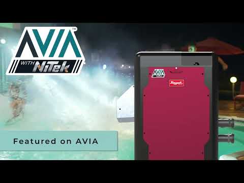 404,000 BTU Raypak Avia NiTEk Gas Pool Heater