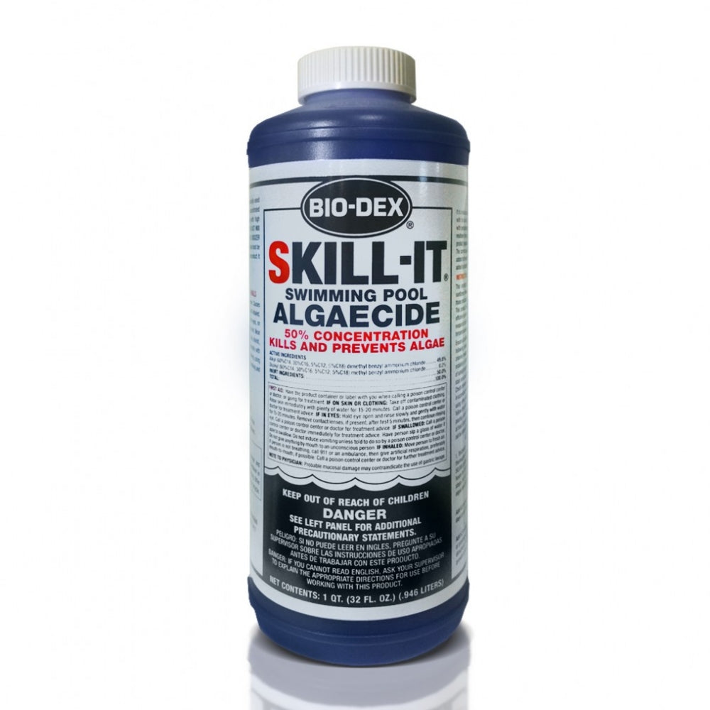 Bio-Dex Skill-IT algaecide for swimming pool water maintenance