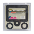 SPD Doughboy Non-OEM Replacement Skimmer & Return Gasket kit includes three black gaskets for models 2091 and 2094. The package features SPD branding and pool maintenance product info.