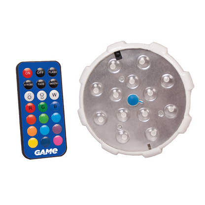 Magnetic LED wall light for swimming pools