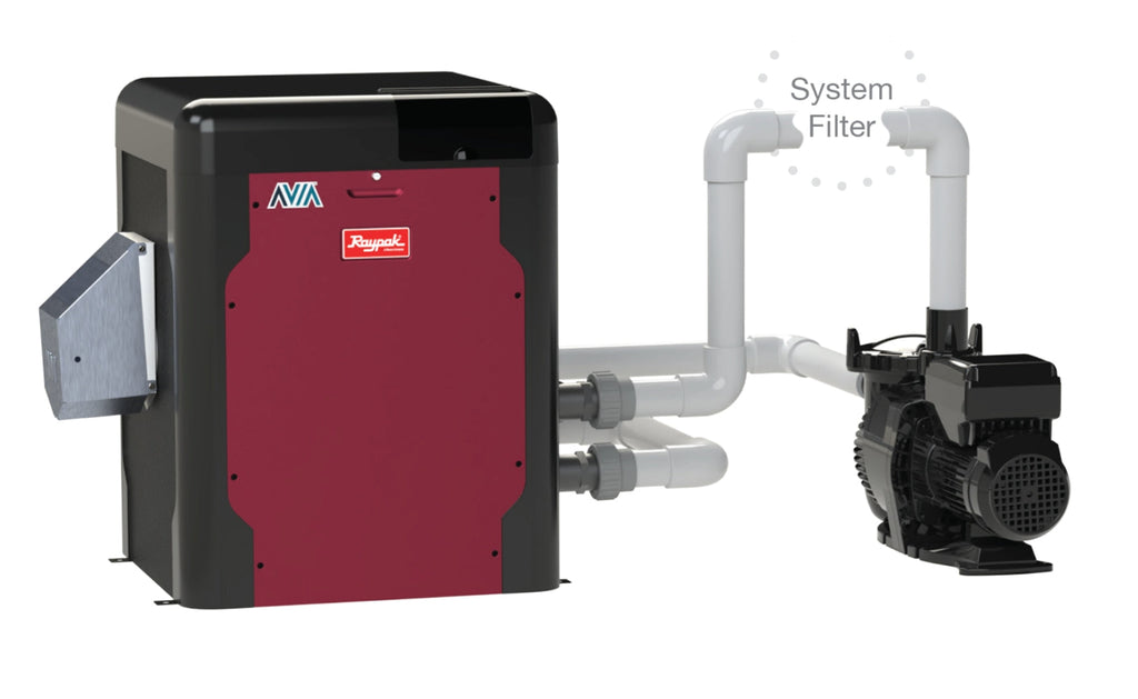 264,000 BTU Raypak Avia Natural Gas Pool Heater