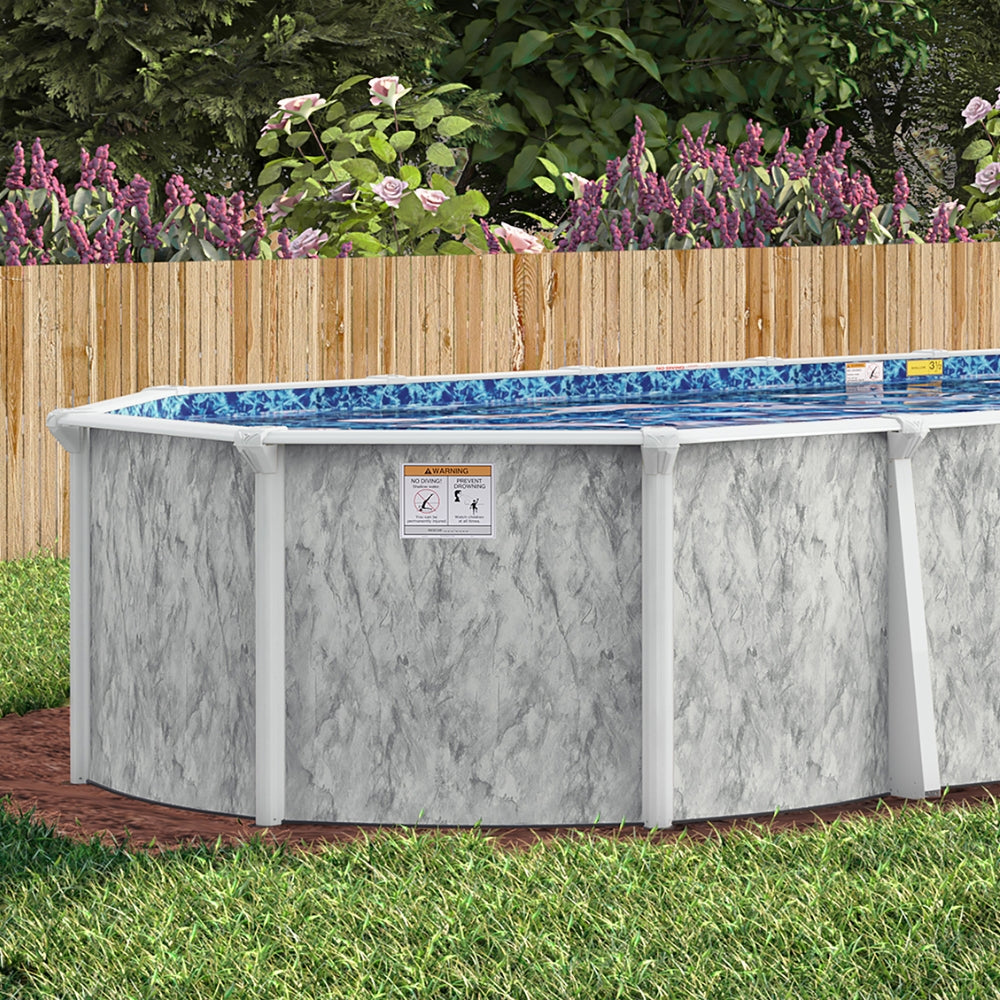 15' x 26' x 54" Ocean Sea Resin Salt Oval Pool Closeout!