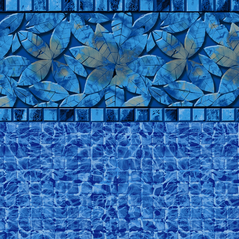 Upgrade to 18ft x 54" Round Uni-Bead Reef Blue River Full Printed Heavy Duty Millennium 3000 Liner