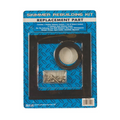 SPD Standard Skimmer Rebuilding Kit BS 35904 comes in blue packaging with a square black gasket, round gaskets, and skimmer screws—clearly labeled as a replacement part for various pool skimmers.