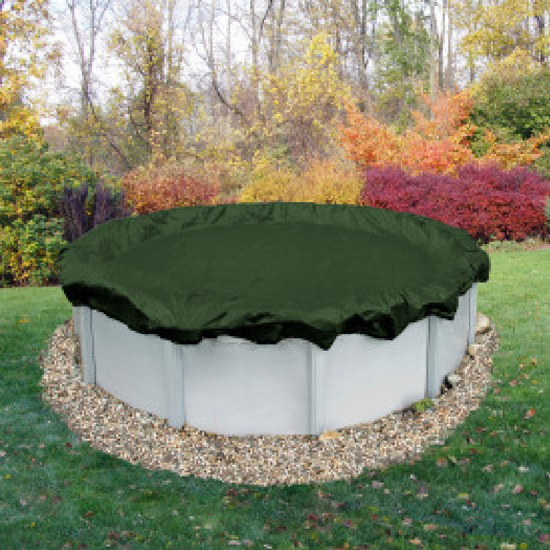 10ft x 15ft Oval Standard Winter Cover